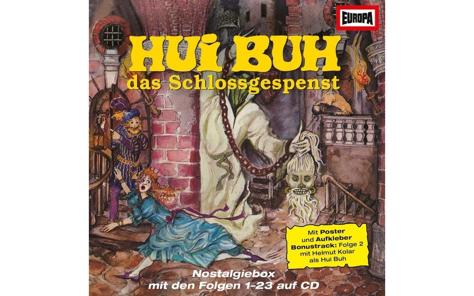 Europa Hörspiel-CD Hui Buh das Schlossgespenst - Nostalgiebox (F.1-23)