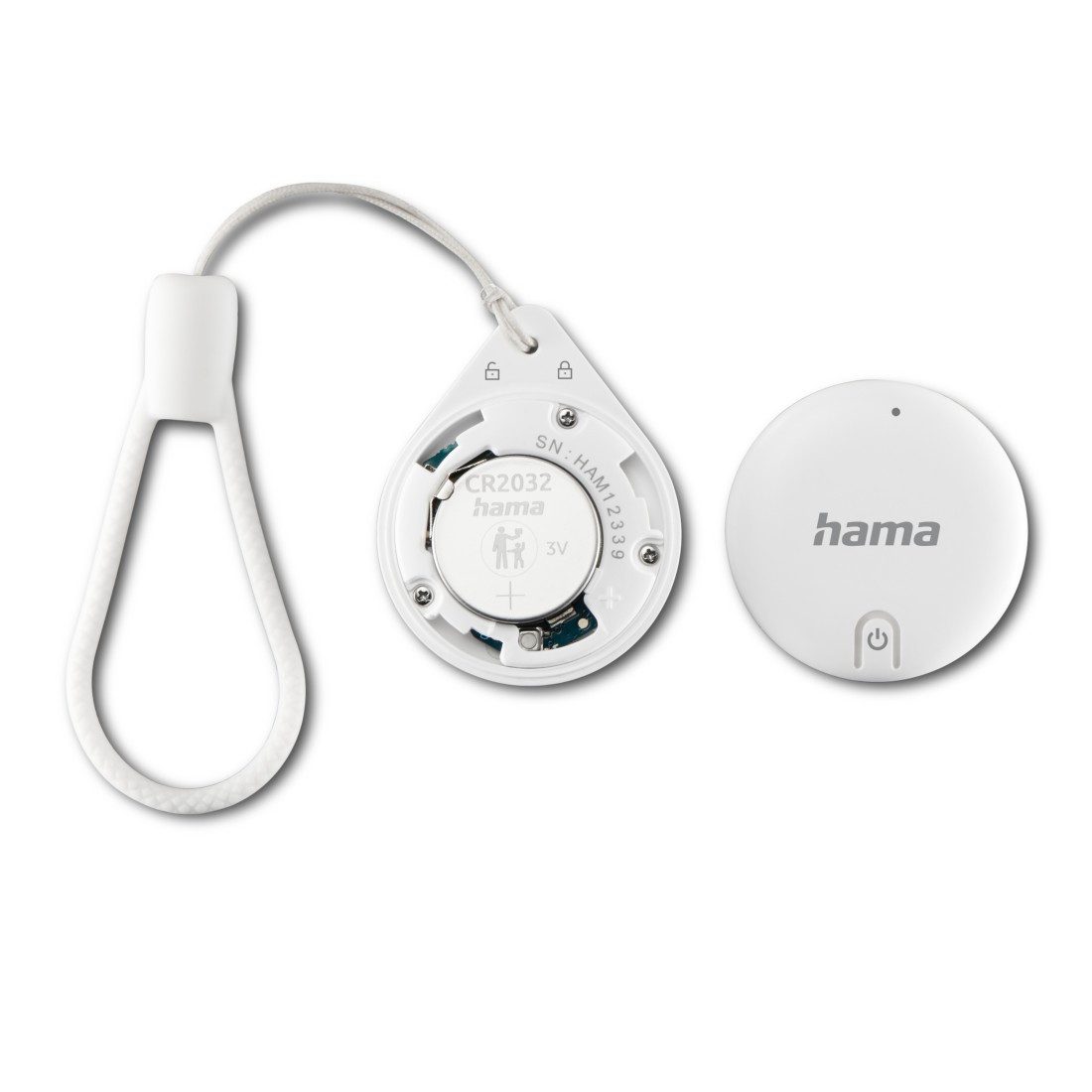 Hama Schlüsselfinder für Apple „Wo ist“App (Bluetooth, Alarm, iOS, 4 St) GPSTracker