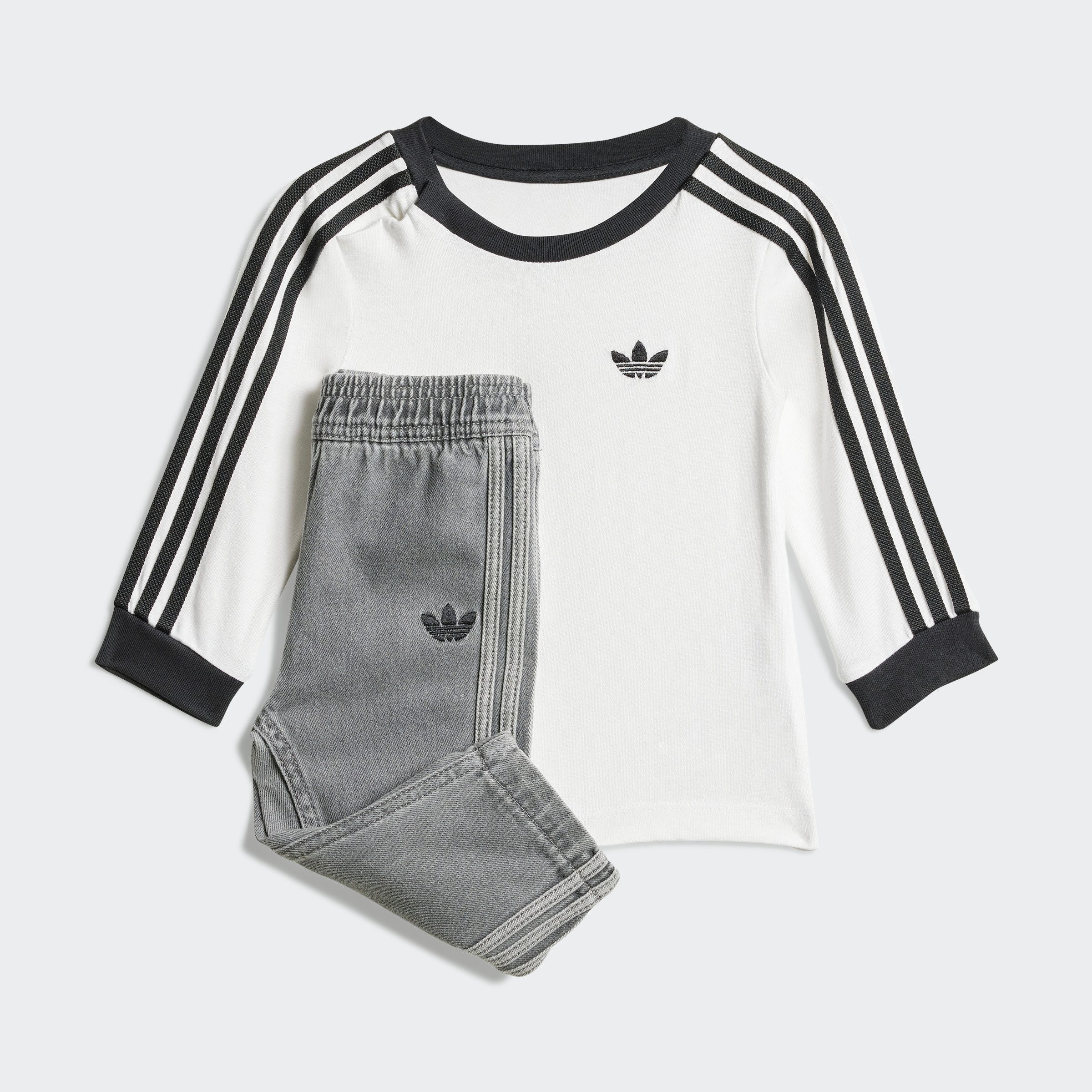 adidas Originals Trainingsanzug LANGÄRMLIGES SET KIDS (2-tlg)