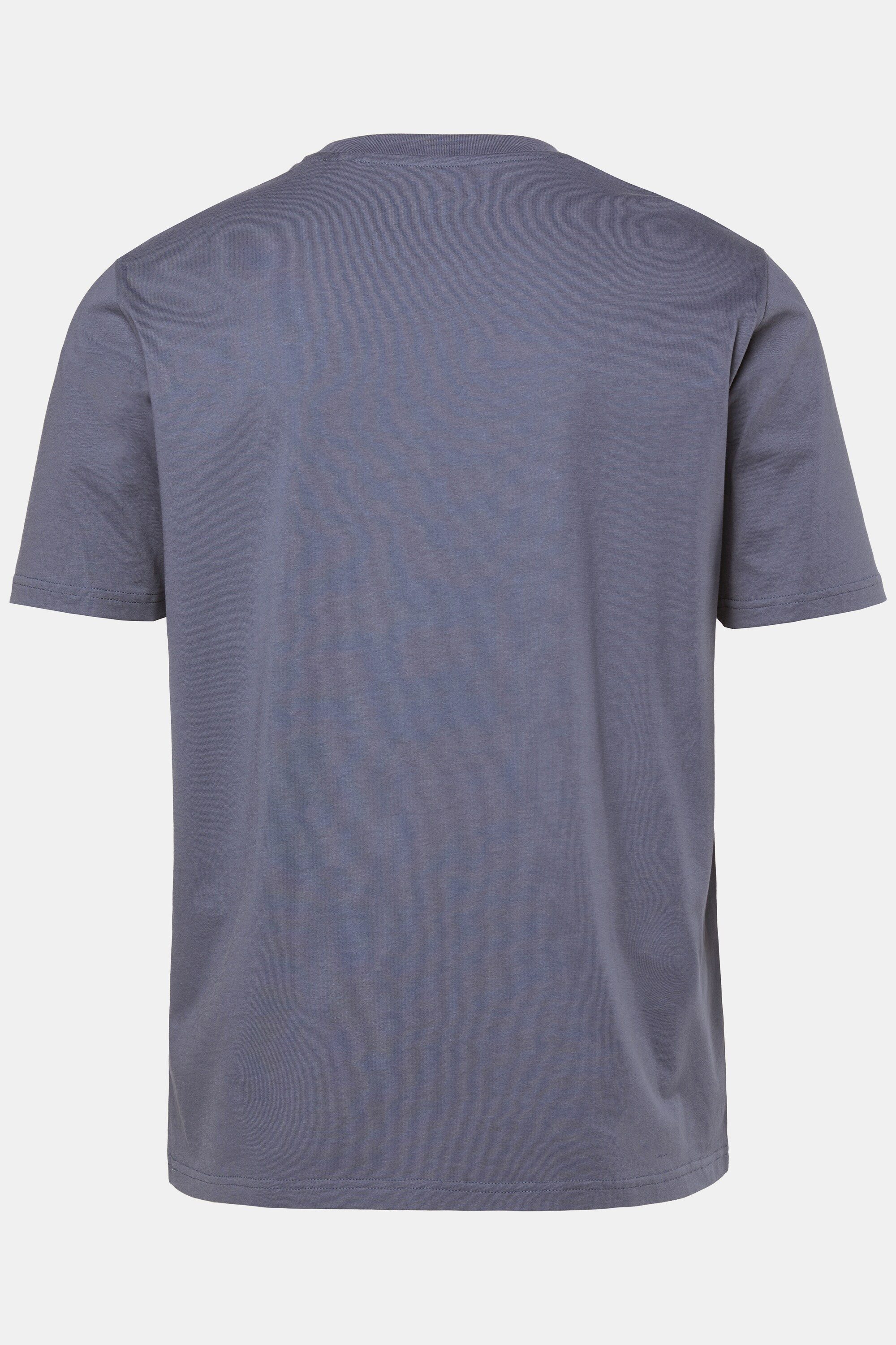 Men Plus T-Shirt T-Shirt Halbarm Bruststick