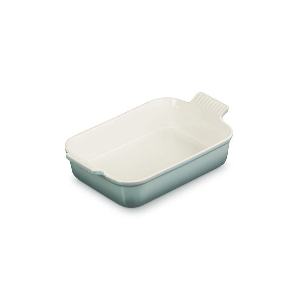 LE CREUSET Auflaufform LeCreuset Auflaufform rechteckig 26cm Tradition, Auswahl Sea Salt, Steinzeug