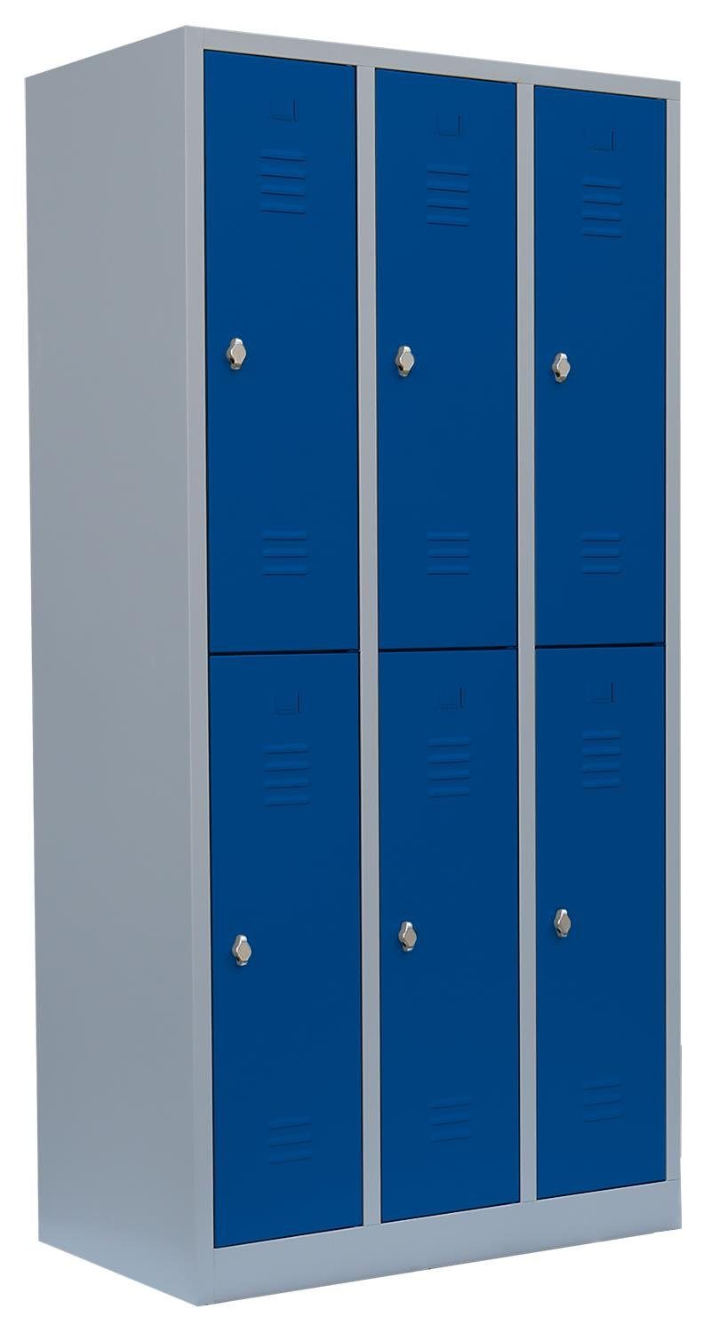 Steelboxx Spind für 6 Personen Spindschrank günstig online kaufen