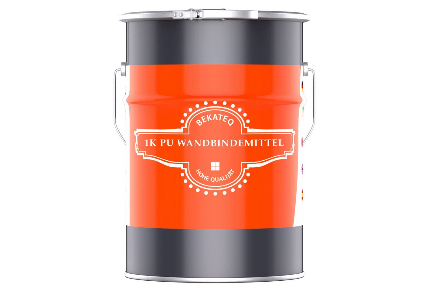 BEKATEQ Klebstoff BK-633PU 1K PU Steinteppich Wand, 1K PU Bindemittel Kleber für senkrechte Flächen Sockel Wand Setzstufe