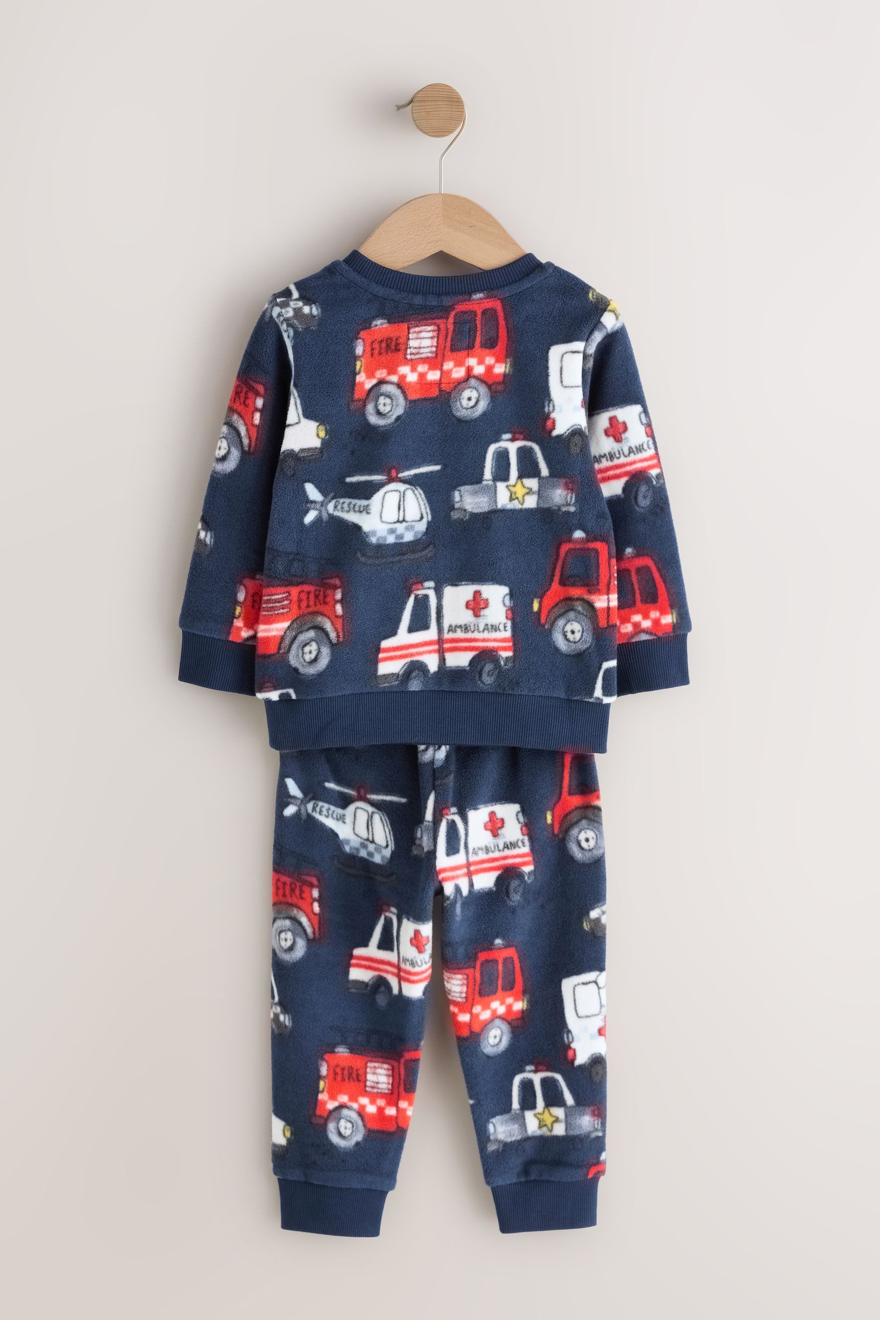 Next Pyjama Kuscheliger Single Fleece-Schlafanzug (2 günstig online kaufen
