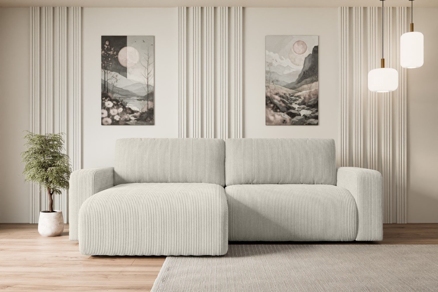 ALTDECOR Ecksofa KLEEA-L, Couch mit Schlaffunktion, günstig online kaufen