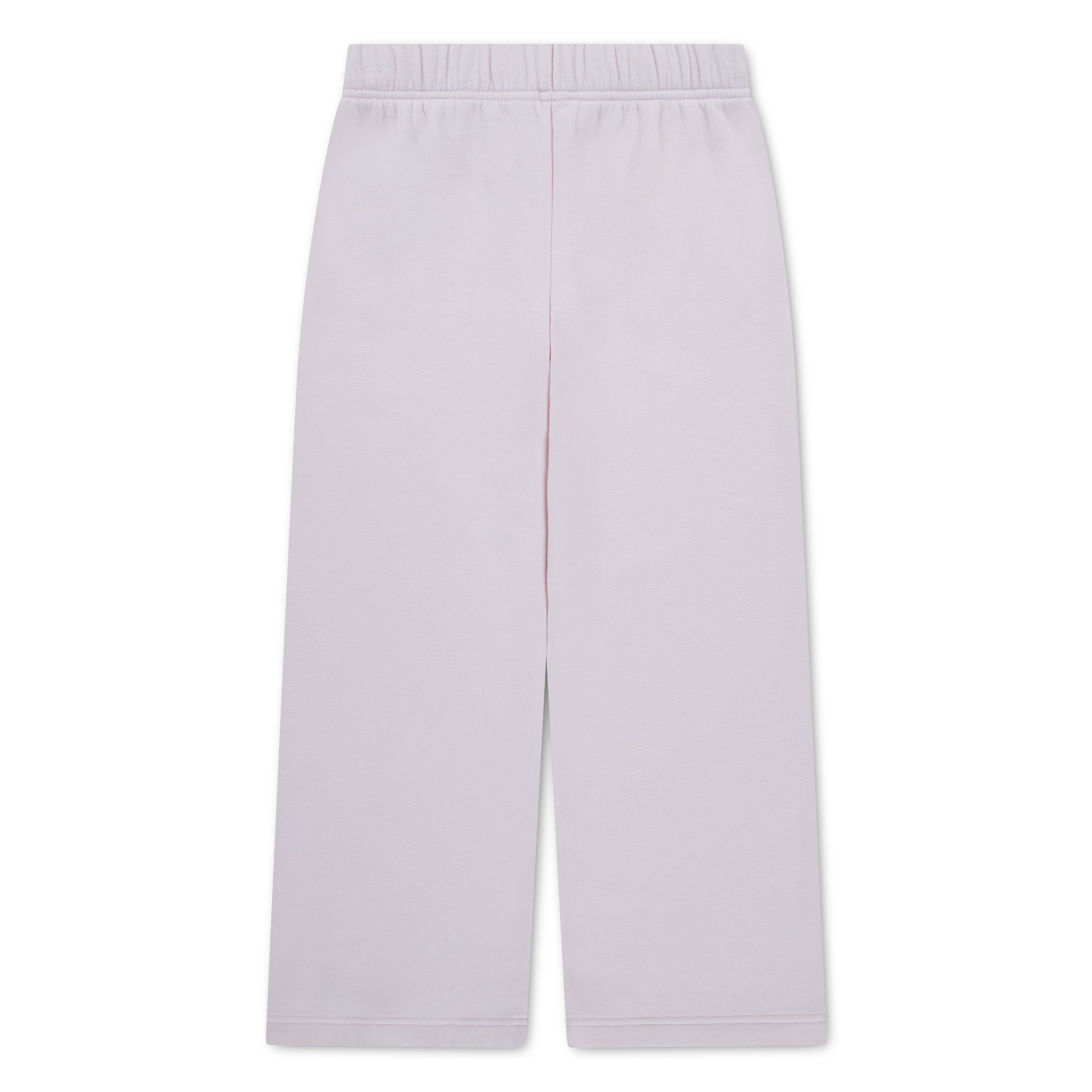 Abercrombie Kids Sweathose AFG LOGO LR BAGGY FLEECE PANTS mit Logostickerei, elastischer Bund, unifarben