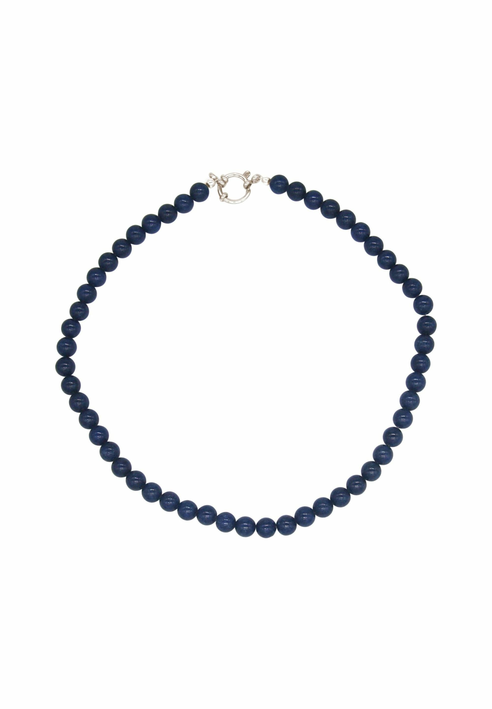 Gemshine Kette ohne Anhänger LAPIS LAZULI, Europäischer Schmuck: Qualität liebevoll hergestellt