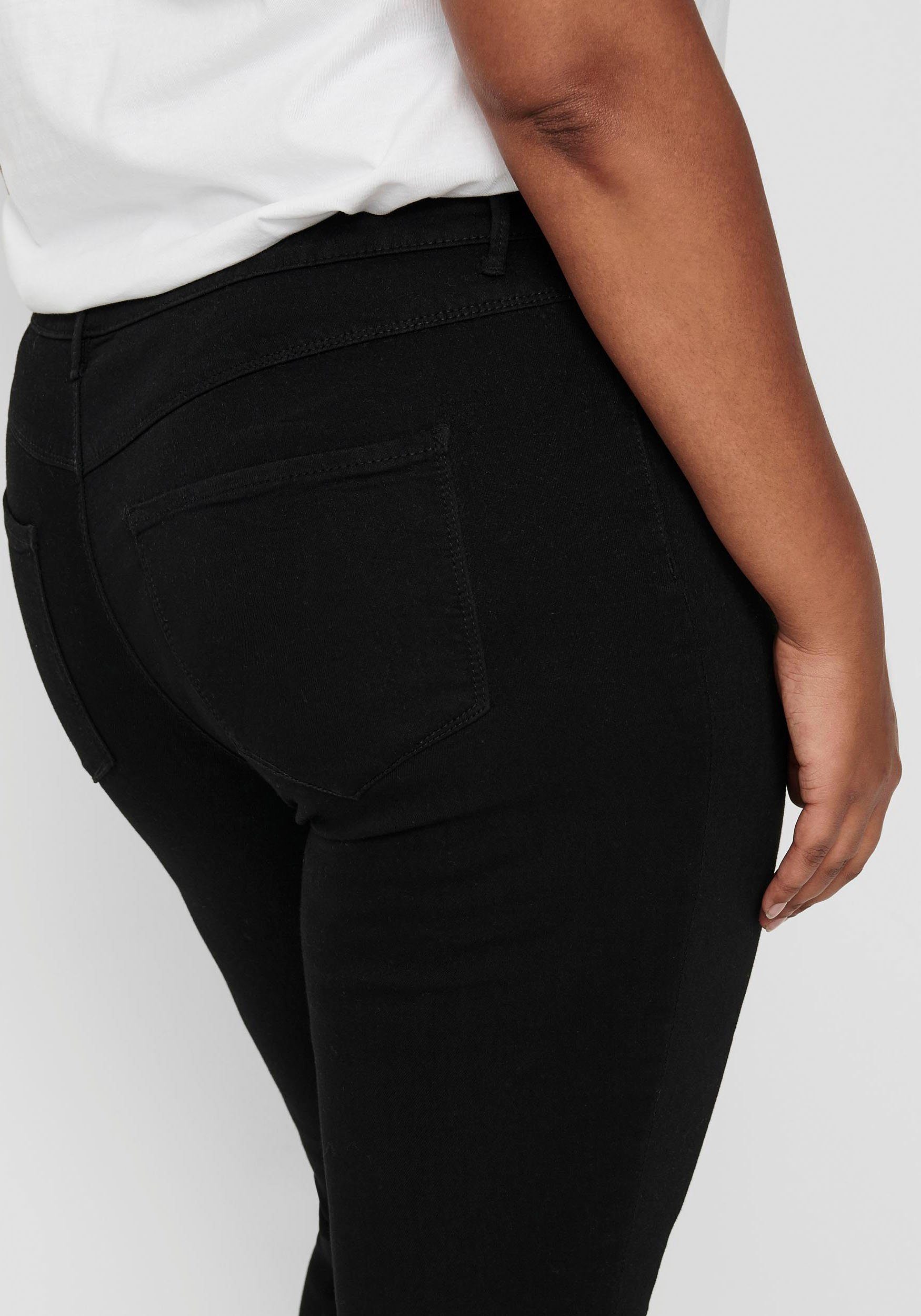 ONLY CARMAKOMA Skinny-fit-Jeans CARTHUNDER REG PUSH UP SK DNM