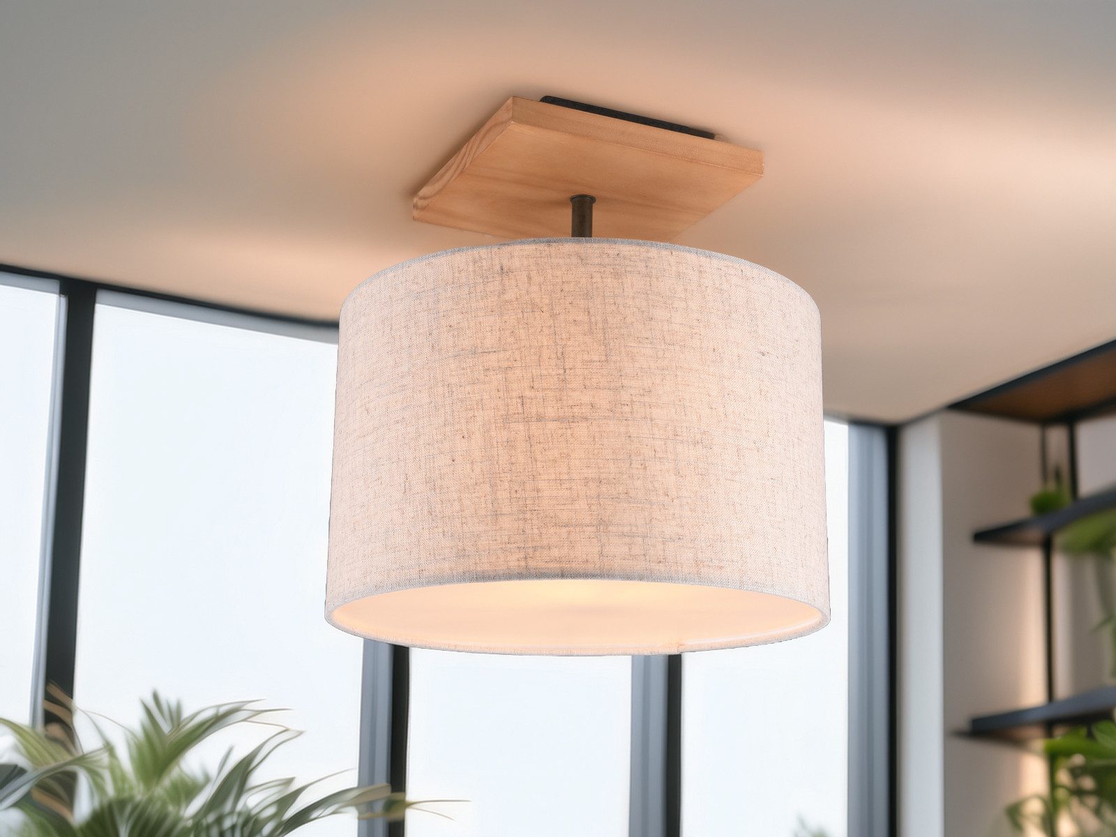 TRIO Leuchten LED Deckenleuchte, Mitgeliefertes Leuchtmittel günstig online kaufen