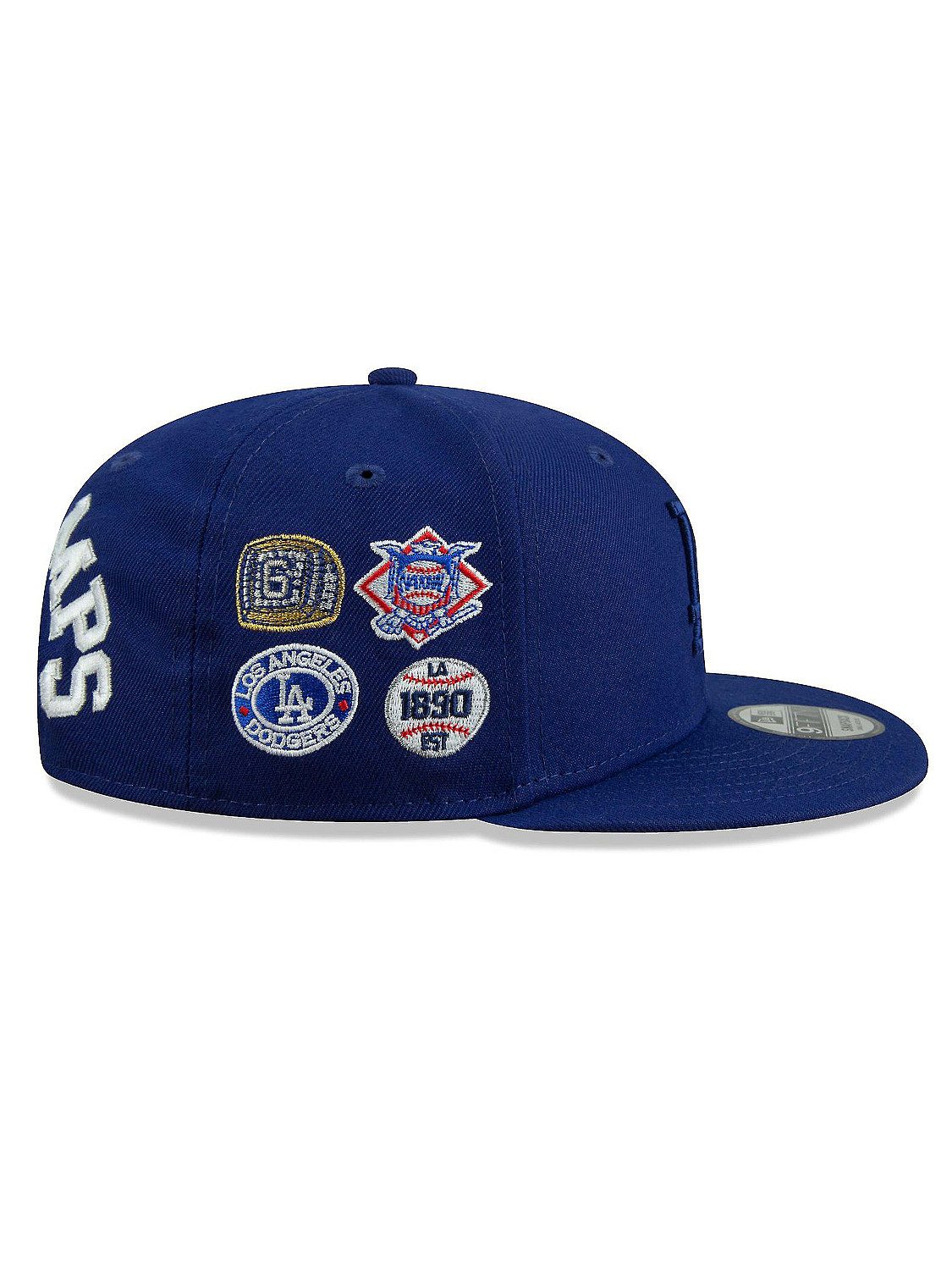 New Era Snapback Cap LA Dodgers Basecap 9FIFTY Snapback mit flachem Schirm günstig online kaufen