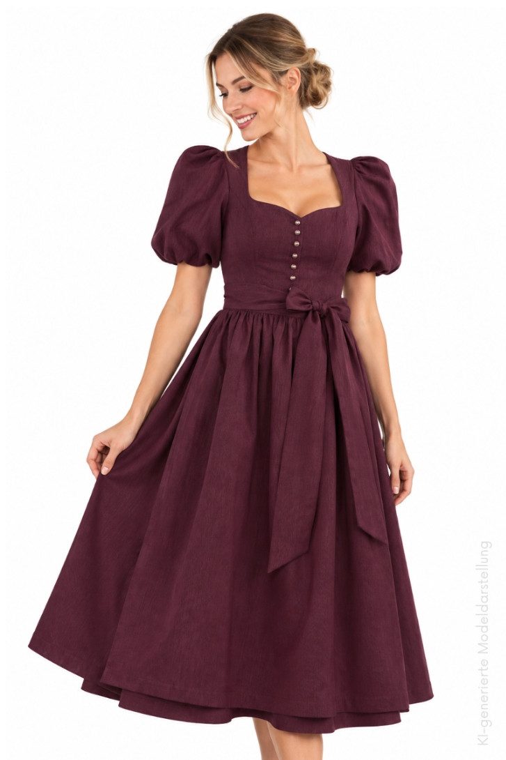 Madame Marie Dirndl Dirndl lang 2tlg. - ISALUNA - wine