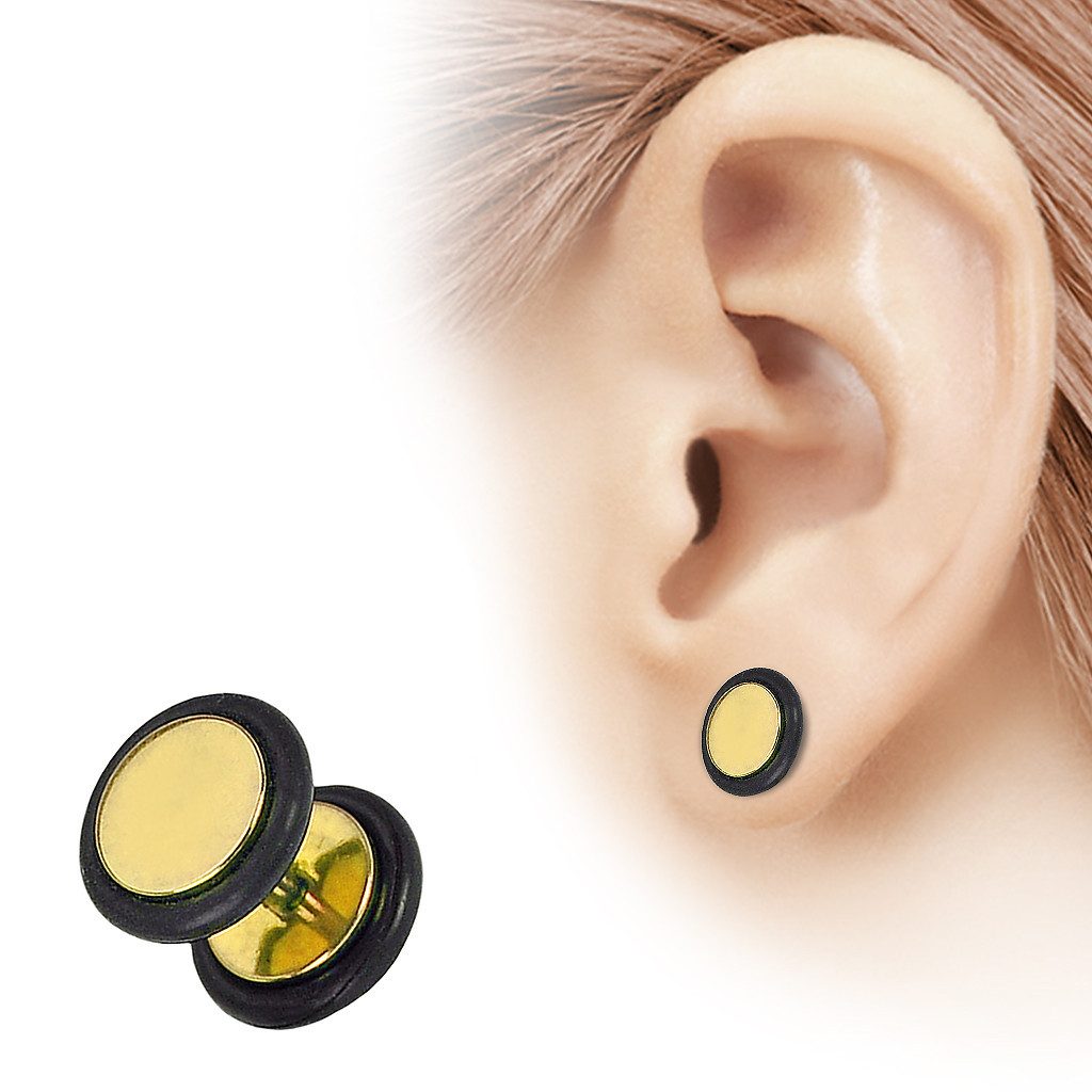 Taffstyle Piercing-Set Fake Plug Piercing Hantel günstig online kaufen