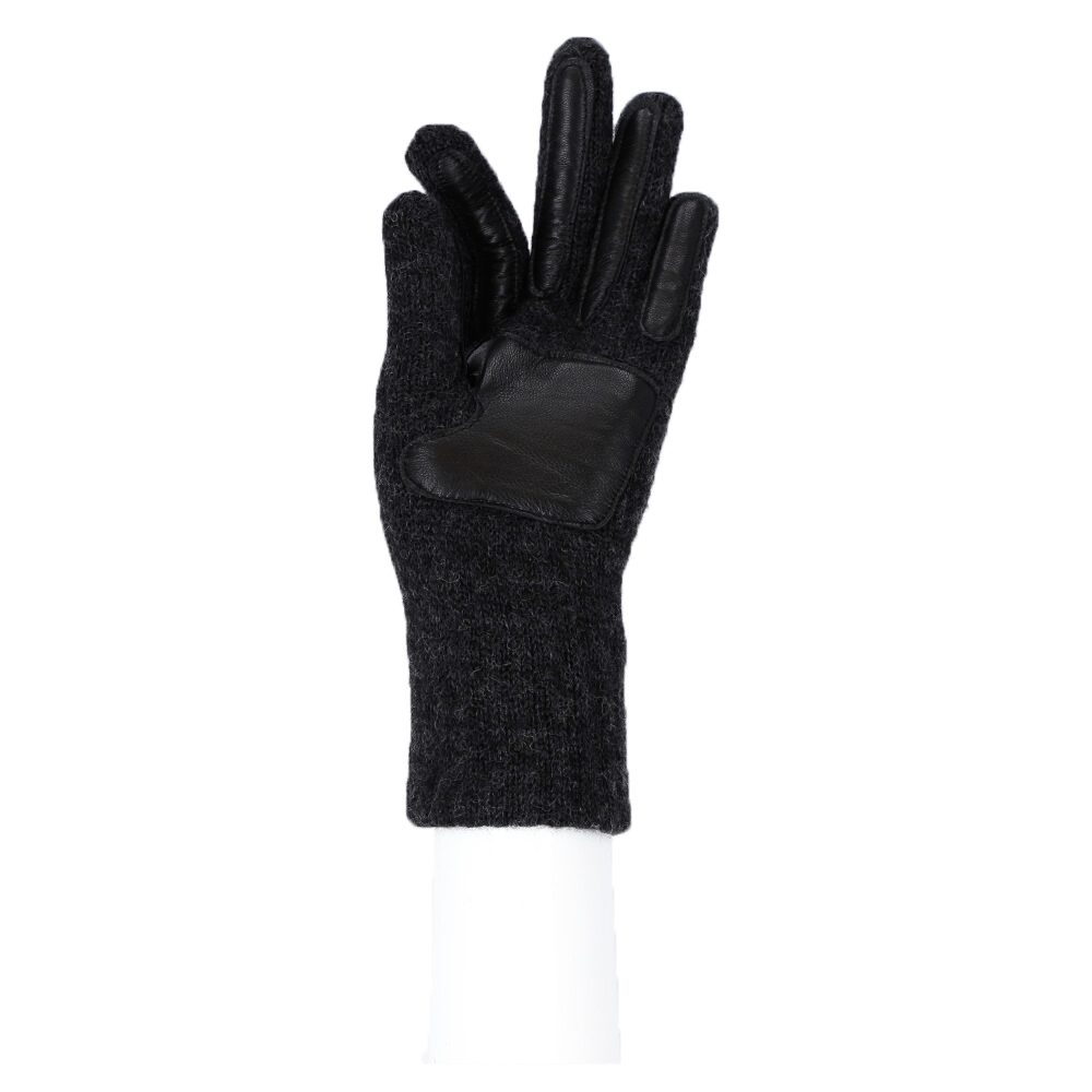 halsüberkopf Accessoires Strickhandschuhe schwarz Damen Handschuh Strickhandschuh weicher