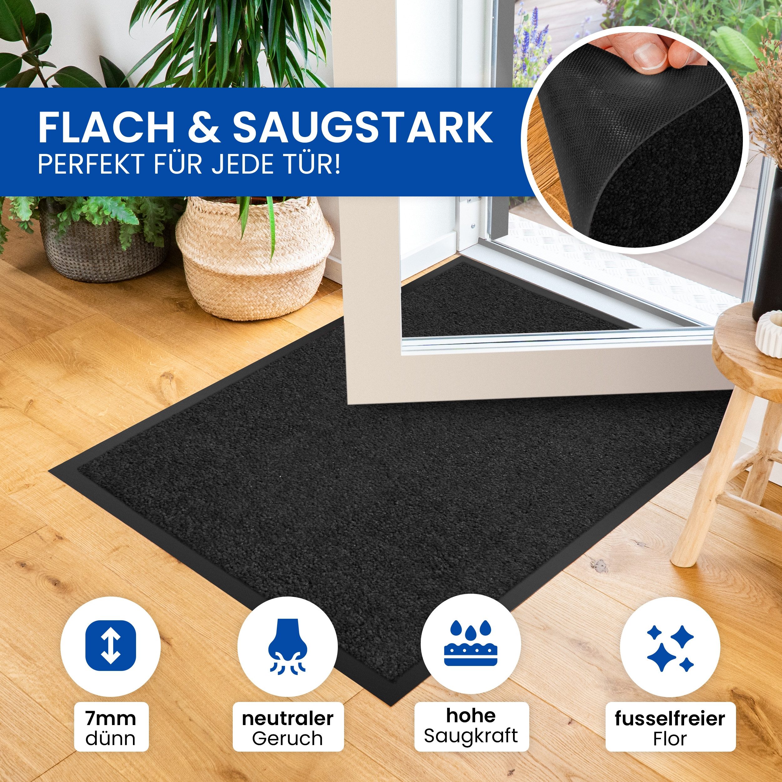 Gentle North Fußmatte für Innen & Außen - Schmutzfangmatte günstig online kaufen