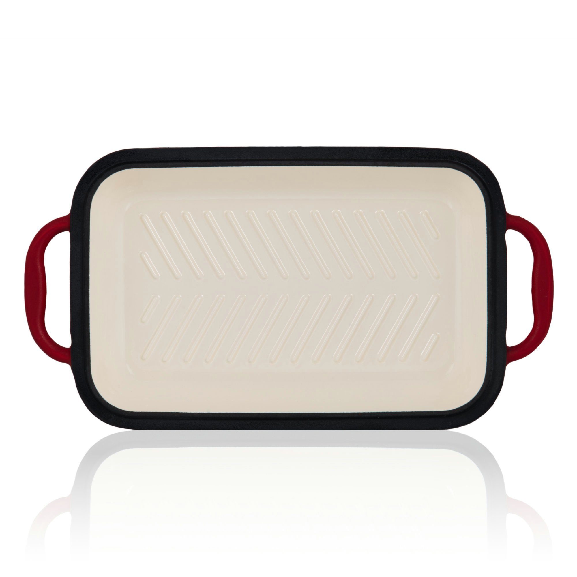 Mahlzeit Topf-Set 3-teiliges Gusseisen Set, Ø 24 cm, 1,6 Liter, 4,8 Liter, Dark Cherry, Gusseisen (Set, 3-teiliges Gusseisen Set)