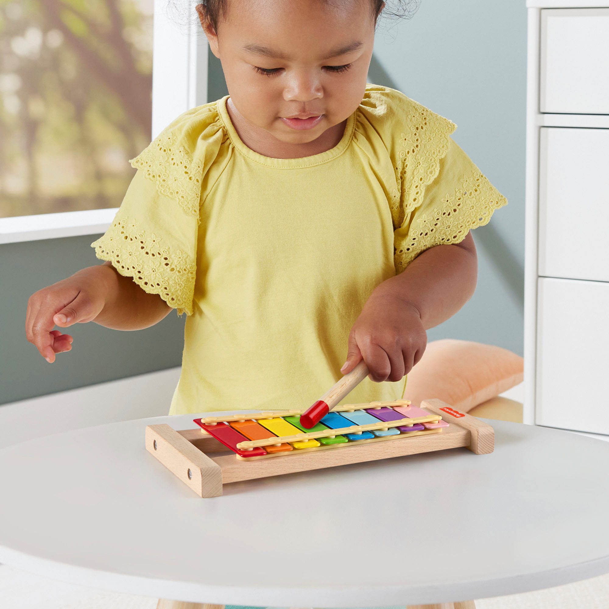 Fisher-Price® Spielzeug-Musikinstrument Holz-Xylophon günstig online kaufen