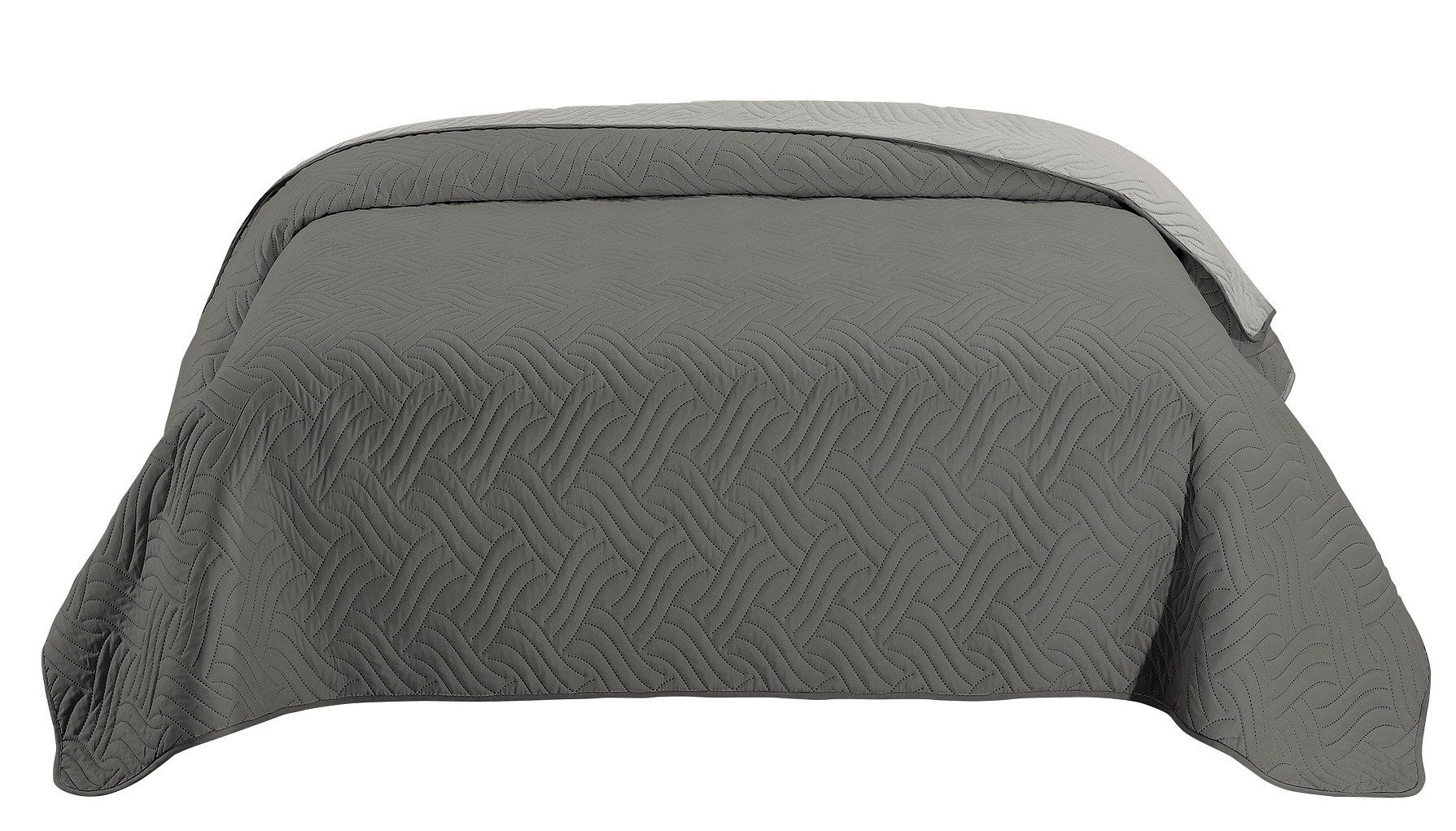 wometo Tagesdecke Wendedecke XXL aus samtweicher Microfaser in 170x210 cm, günstig online kaufen