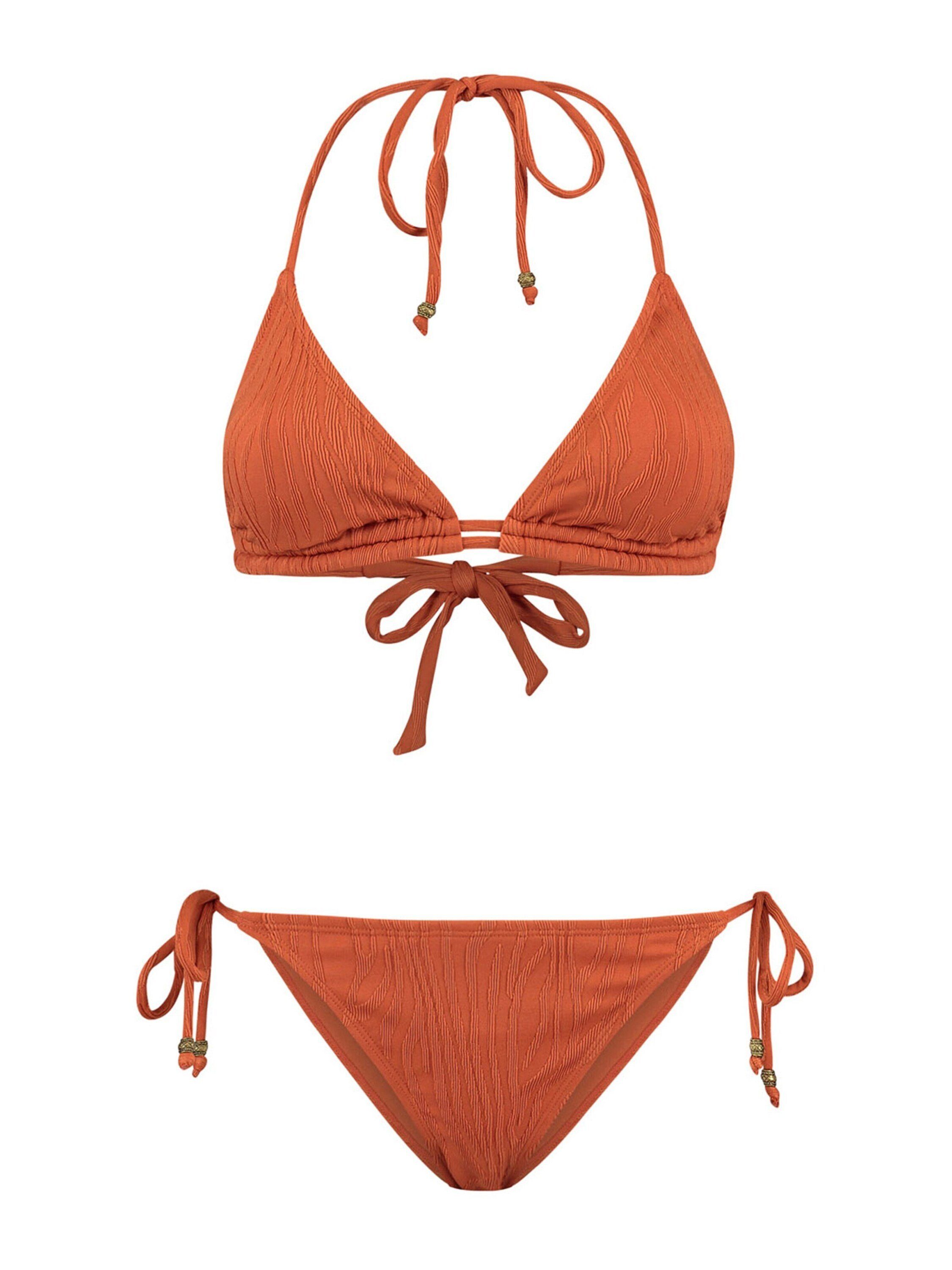 (1-St) Details LIZ Triangel-Bikini Shiwi Plain/ohne