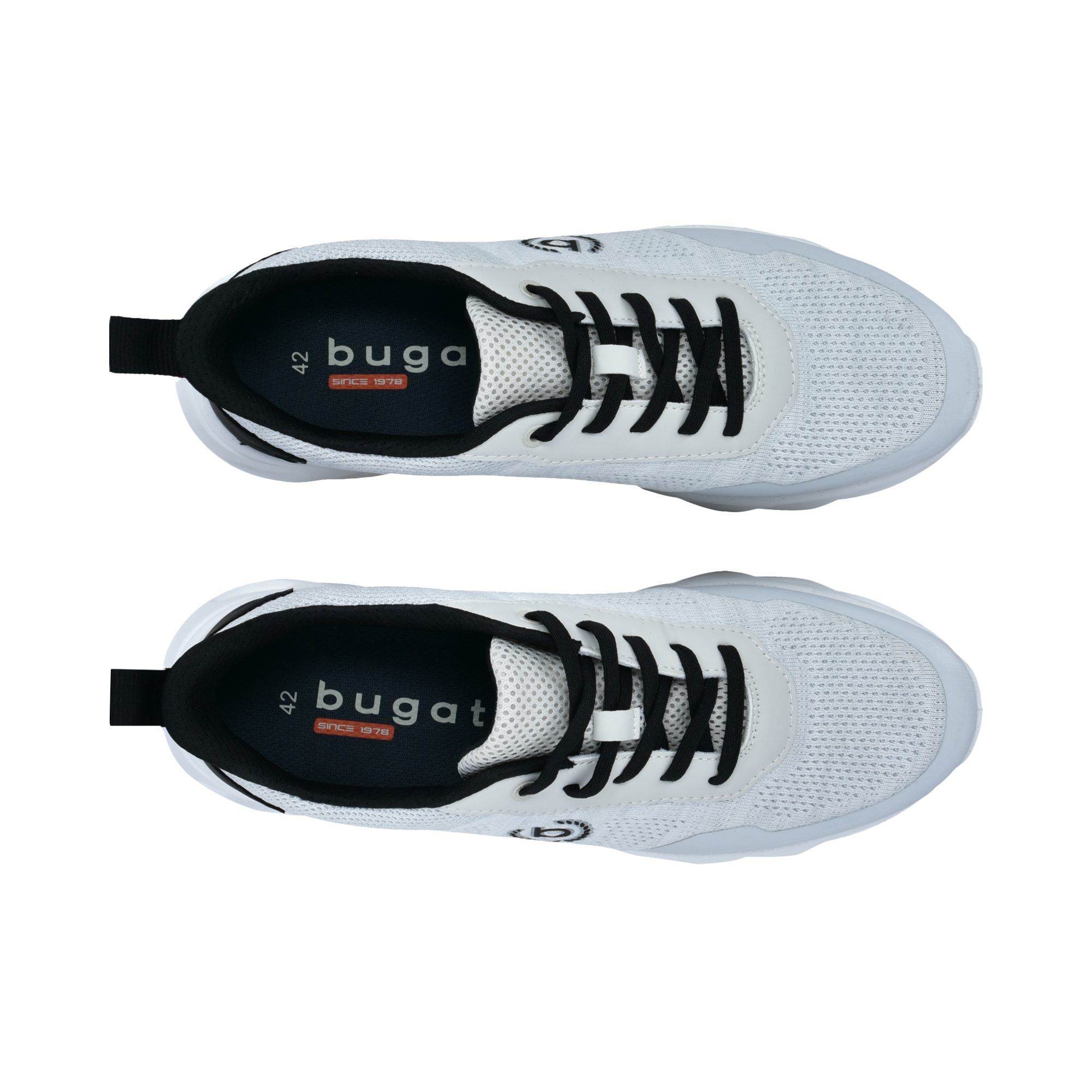 bugatti Sneaker, Freizeitschuh, Halbschuh, Slipper mit seitlichem Logo-Icon