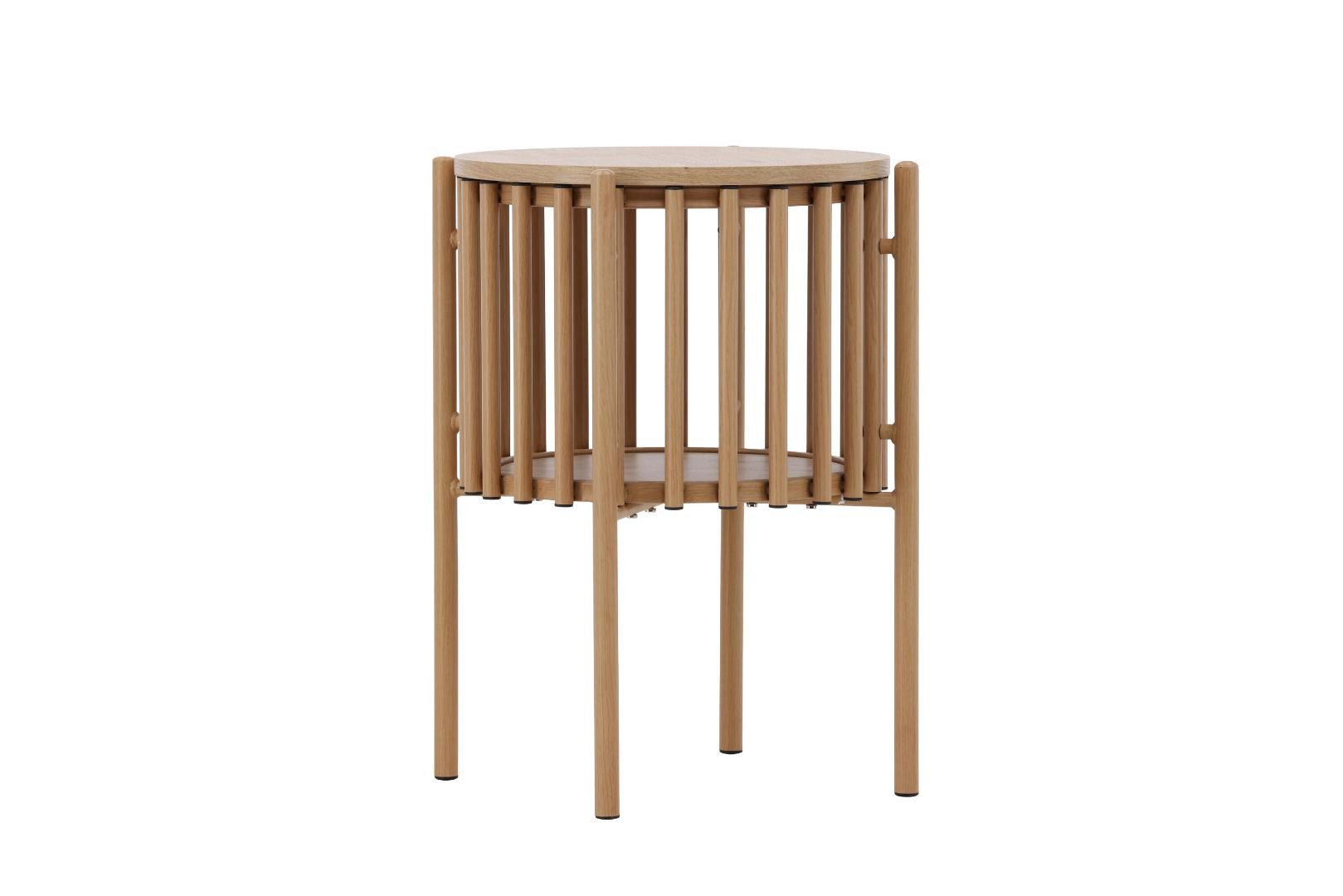 Venture Home Couchtisch Rubbo Beistelltisch 1 Regal natur.