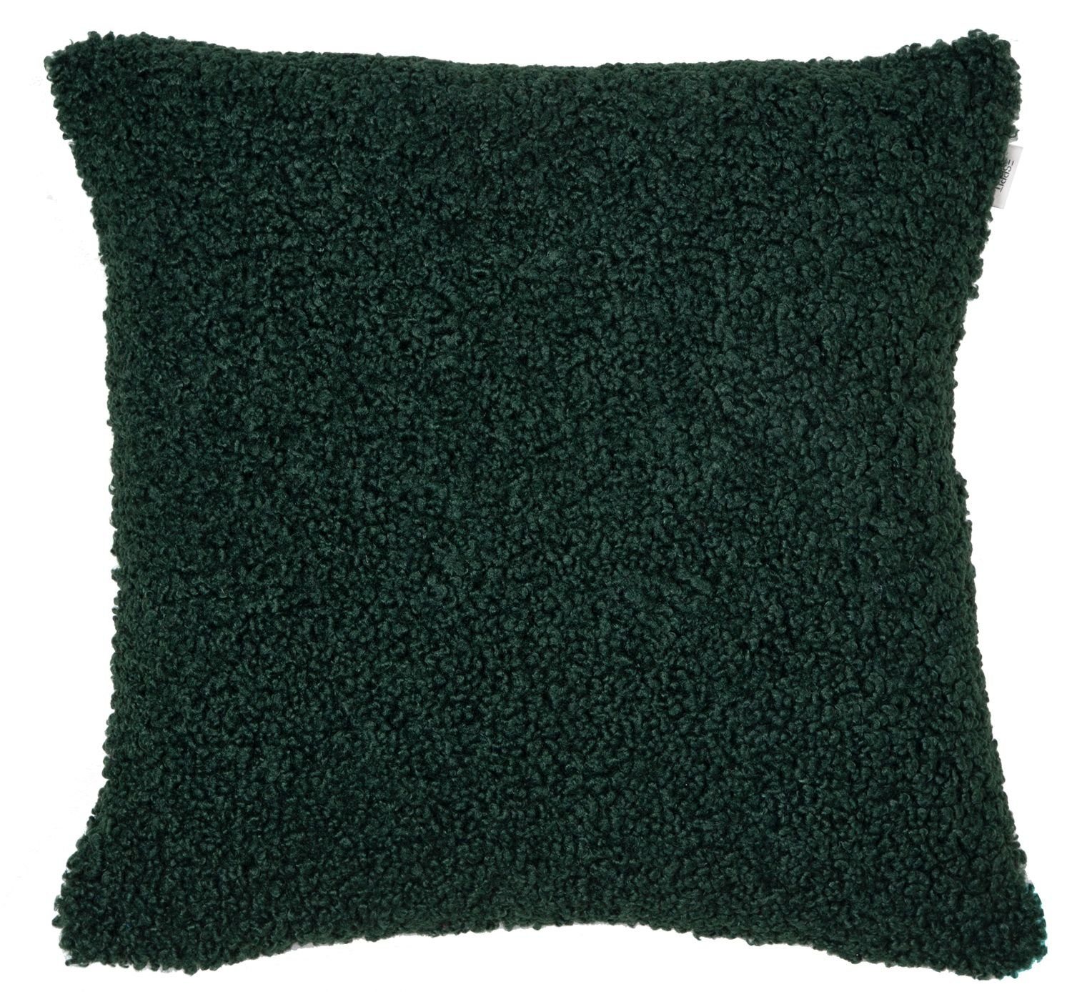 Esprit Dekokissen ESPRIT home Zierkissenhülle Teddy anthrazit 45x45cm