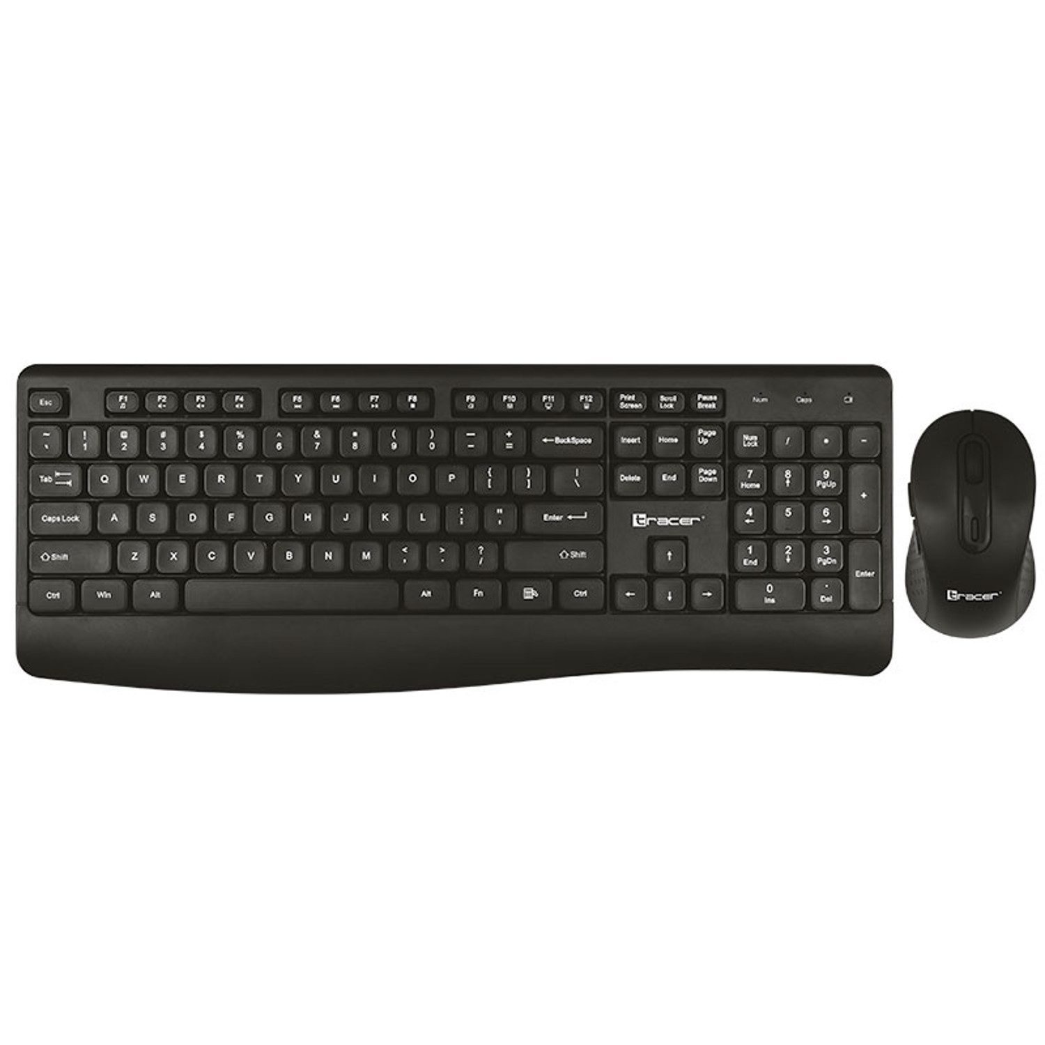 Tracer BARTIX II RF NANO Tastatur + Maus Set QWERTY Tastatur (Kabellos, optischer Sensor, Folientastatur)