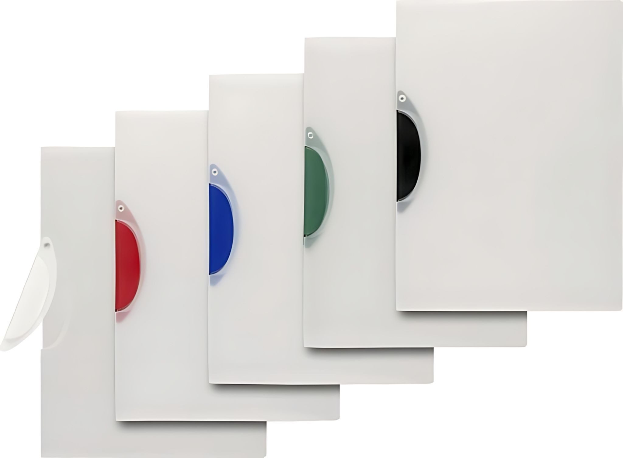 BRUNNEN Hefter BRUNNEN Twistclip-hefter A4 A4 transparent Clip sortiert 102014195