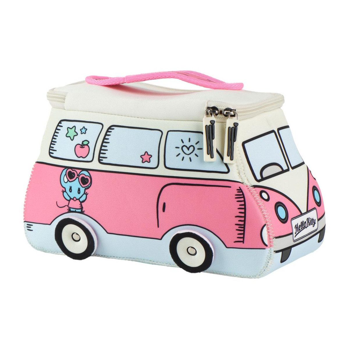 Cerda Kosmetiktasche Hello Kitty Toilettentasche Kinder Kulturbeutel, Kosmetik Organizer