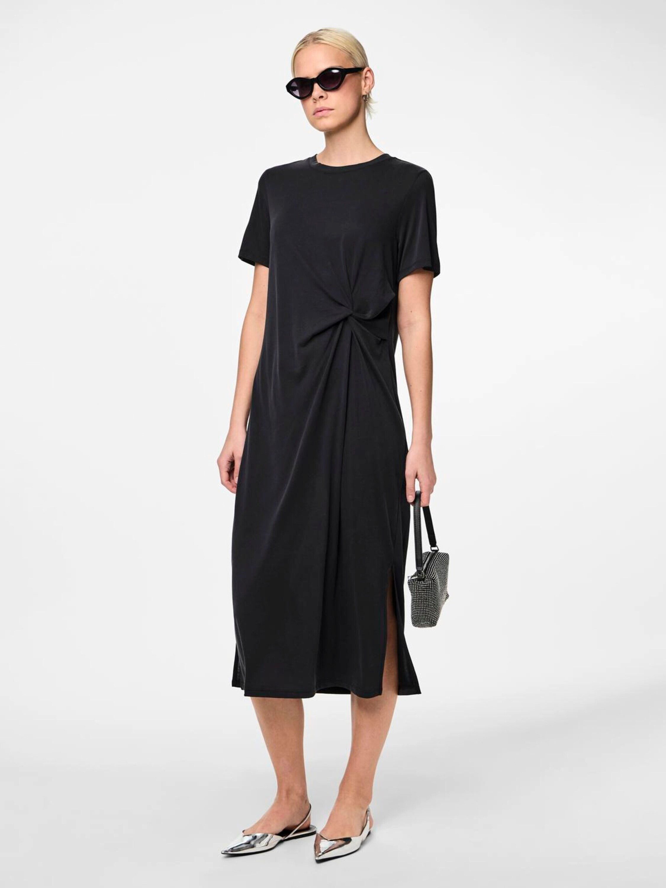 pieces Jerseykleid ANORA (1-tlg) Drapiert/gerafft günstig online kaufen