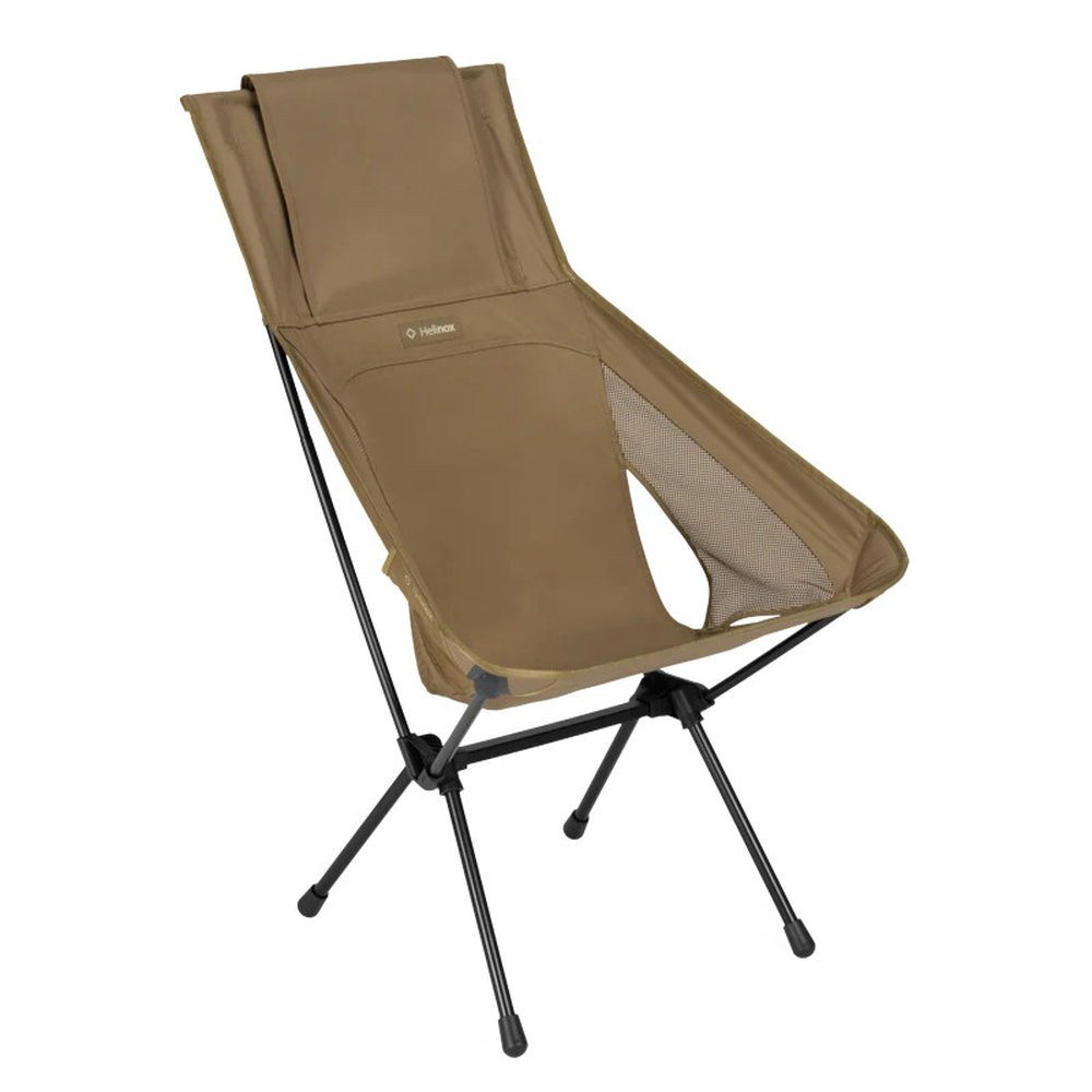 Helinox Campingstuhl Sunset Chair (re) - erhöhte Sitzposition, Tension Design - braun
