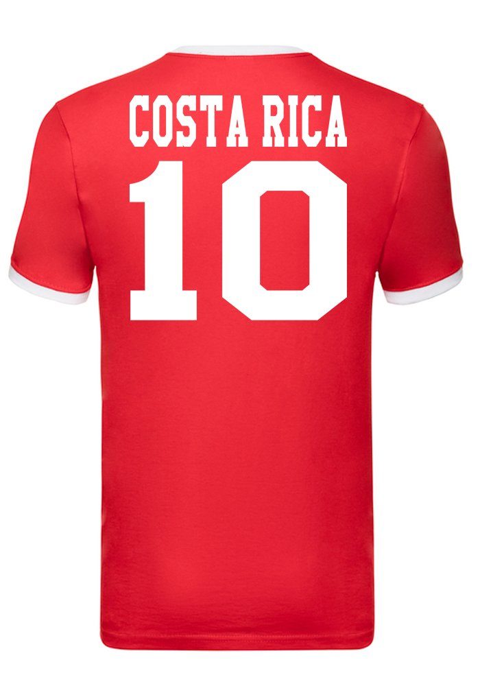 T-Shirt Copa Football Blondie Costa Trikot Rica Meister Sport Brownie WM & Fußball Herren