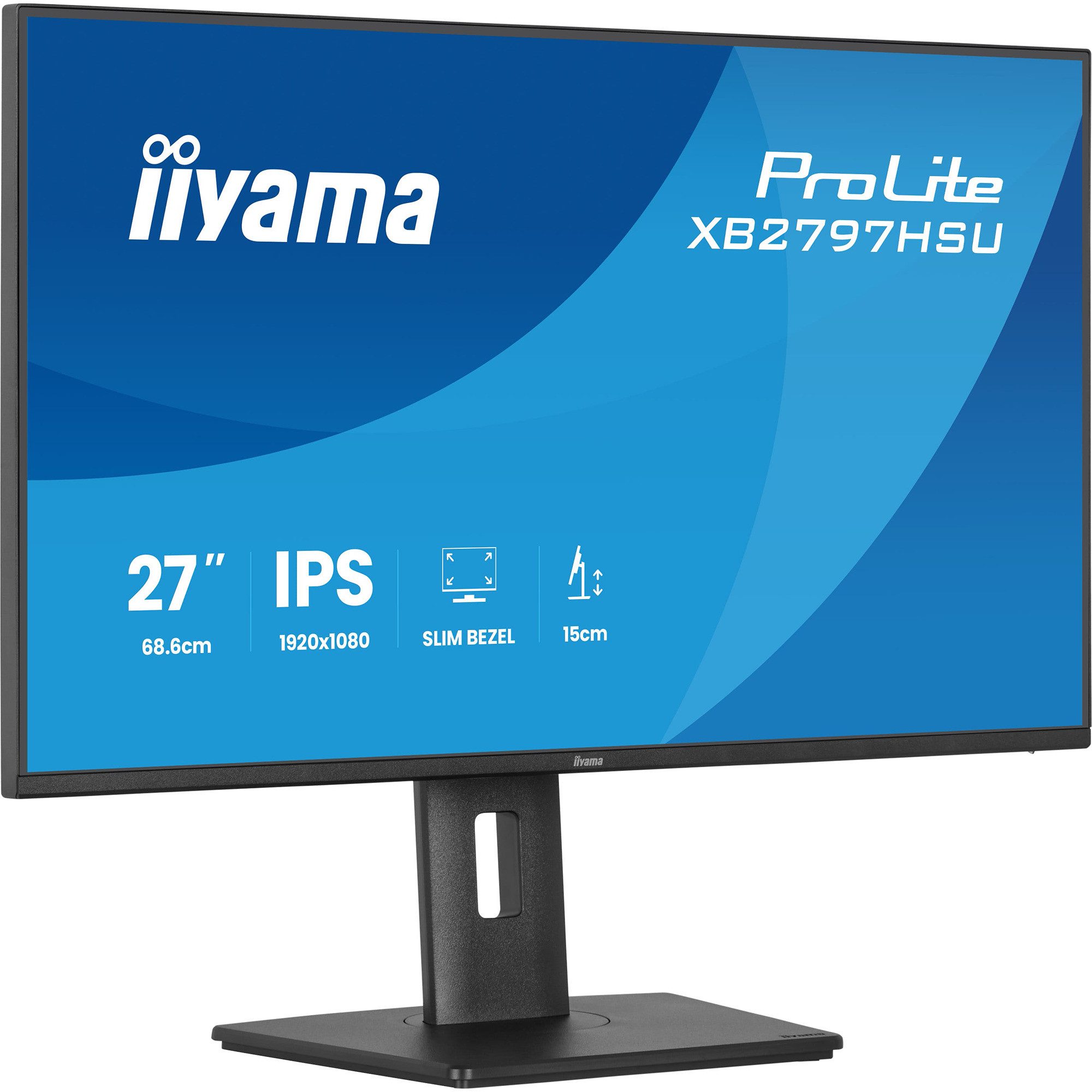 Iiyama iiyama ProLite XB2797HSU-B1, LED-Monitor, (FullHD, TFT-Monitor (1920 x 1080 px)