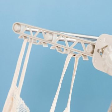 DOTMALL Elektrischer Wäscheständer Zusammenklappbare elektrische Wäscheleine mit natürlichem Luftstrom