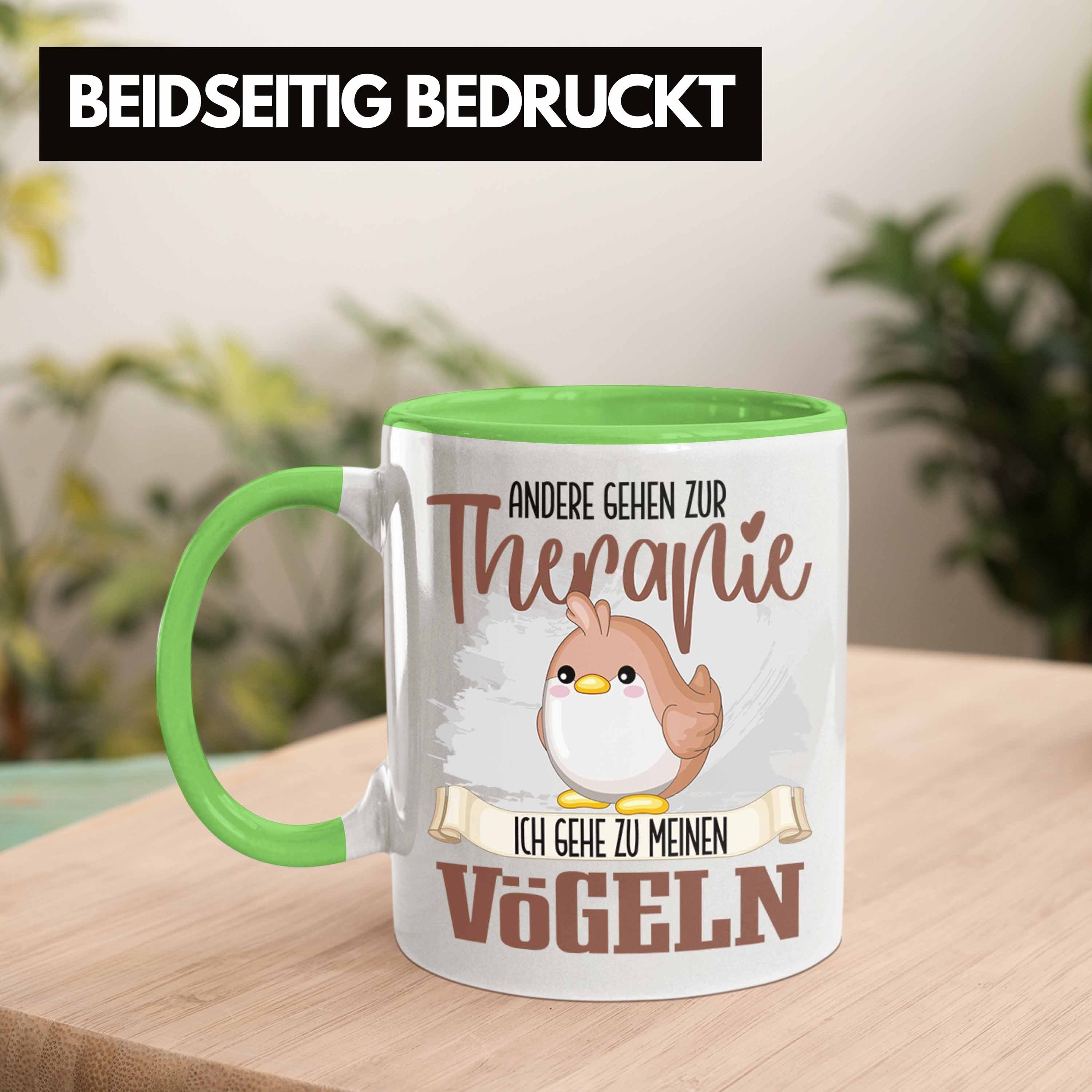 Spruch Geschenkidee Züchter Grün Besitzer Trendation Lustiger Vogel Tasse Vogel Tasse Liebha