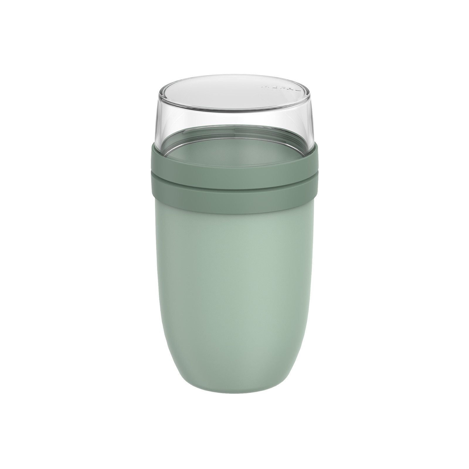 Mepal Lunchbox Ellipse Lunchpot XL 750 ml + 300 ml, Kunststoff, (1-tlg), Spülmaschinengeeignet, Mikrowellenfest