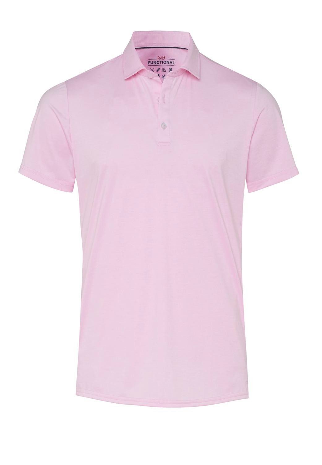 Pure T-Shirt Pure Functional Polo slim fit Halb