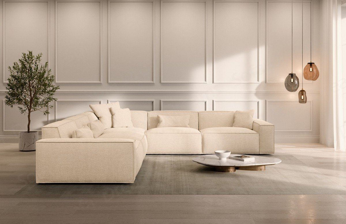 Sofa Dreams Ecksofa Stoffsofa Polsterecksofa Formenta günstig online kaufen