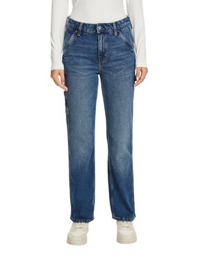 Esprit Straight-Jeans Carpenter-Retro-Jeans: gerade Passform, hoher Bund