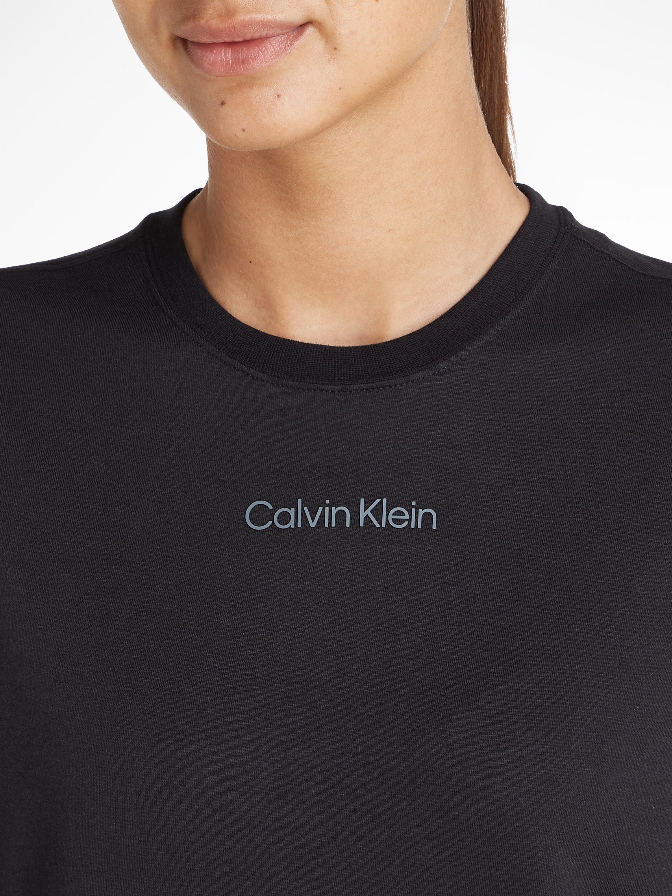 schwarz Sport T-Shirt Calvin Klein