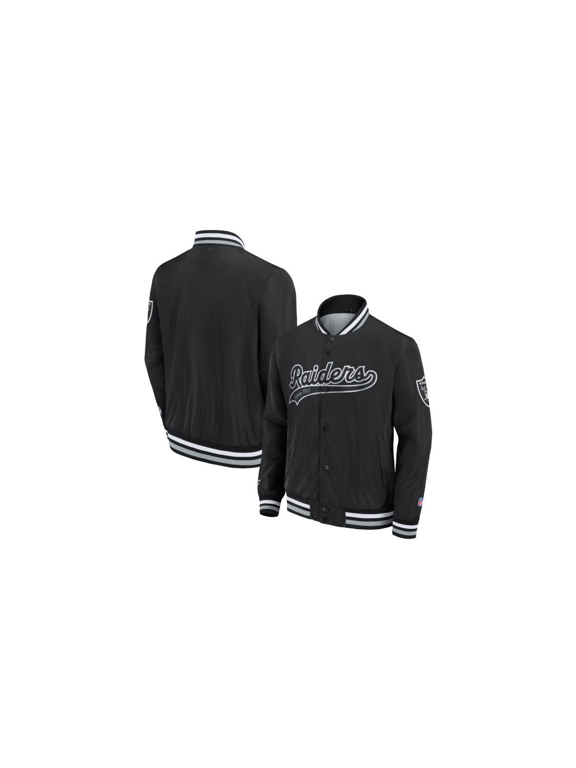 Las Vegas Raiders Bomberjacke Las Vegas Raiders Sateen Jacket 2022
