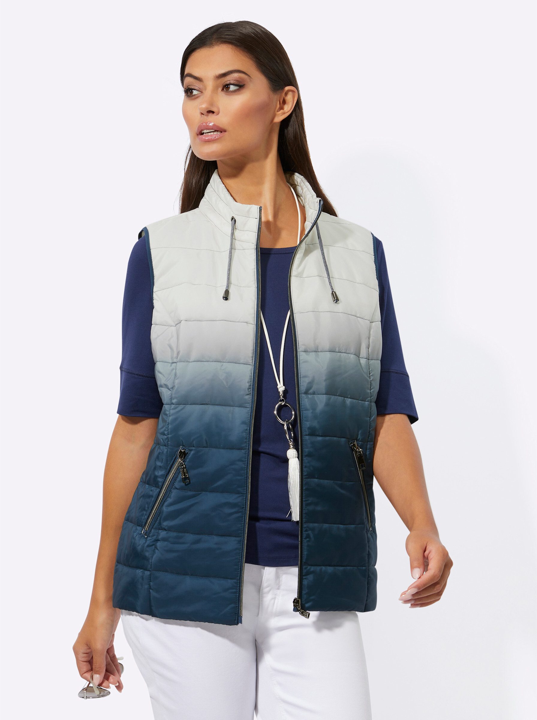 creation L Jerseyweste Steppweste