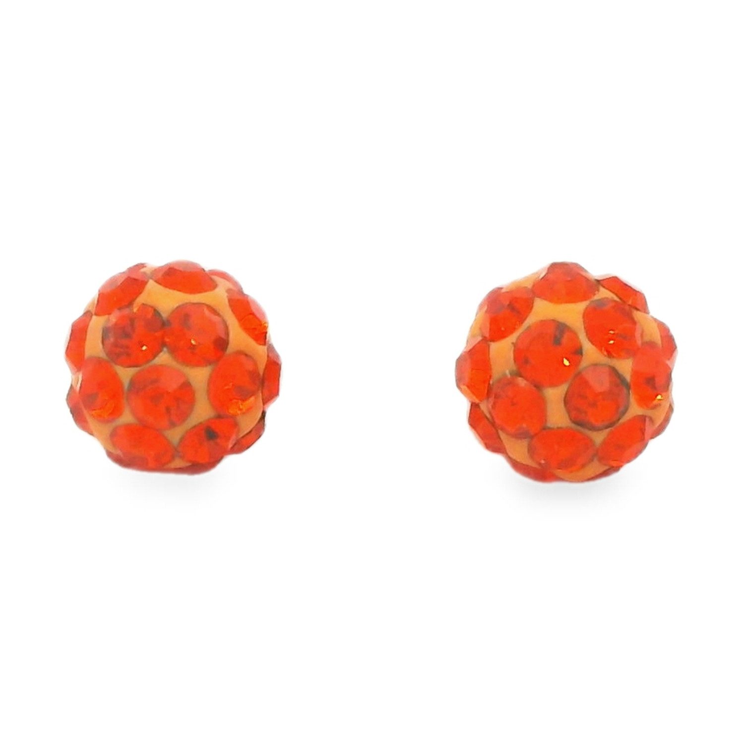 Impala Paar Ohrstecker Bonnie 5 mm mit Kristallsteinen von Preciosa, Silber günstig online kaufen