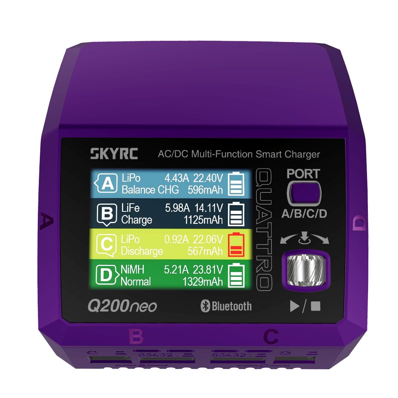 SkyRC SkyRC Ladegerät Q200 Neo LiPo 1-6s 10A 200W AC RC-Ladegerät – Bild 5 von 5