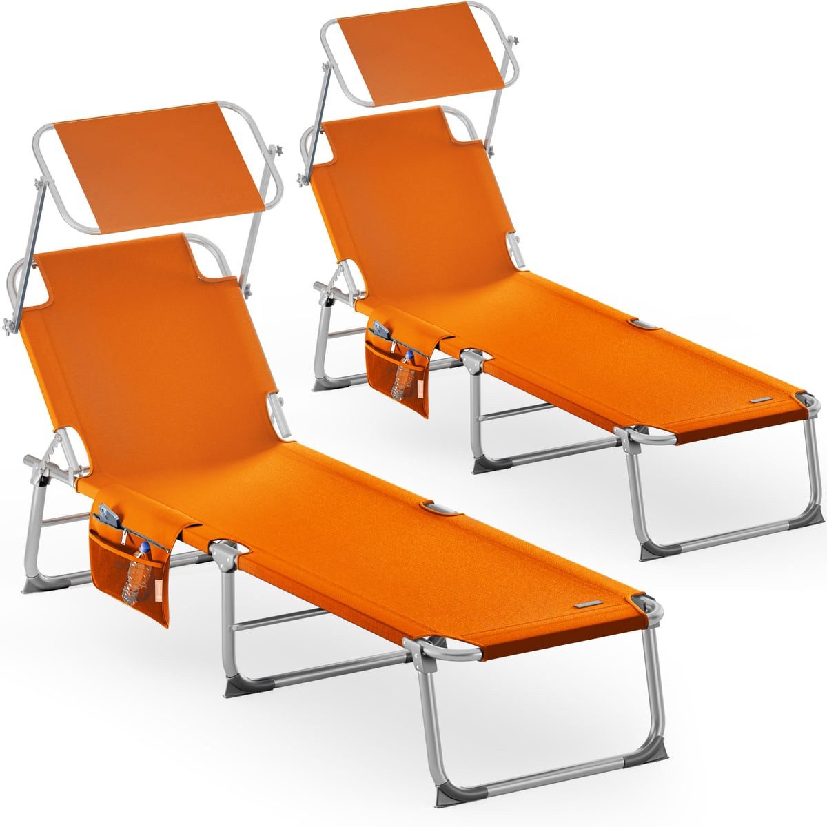 Casaria Gartenliege Ibiza, 2 St., Alu günstig online kaufen