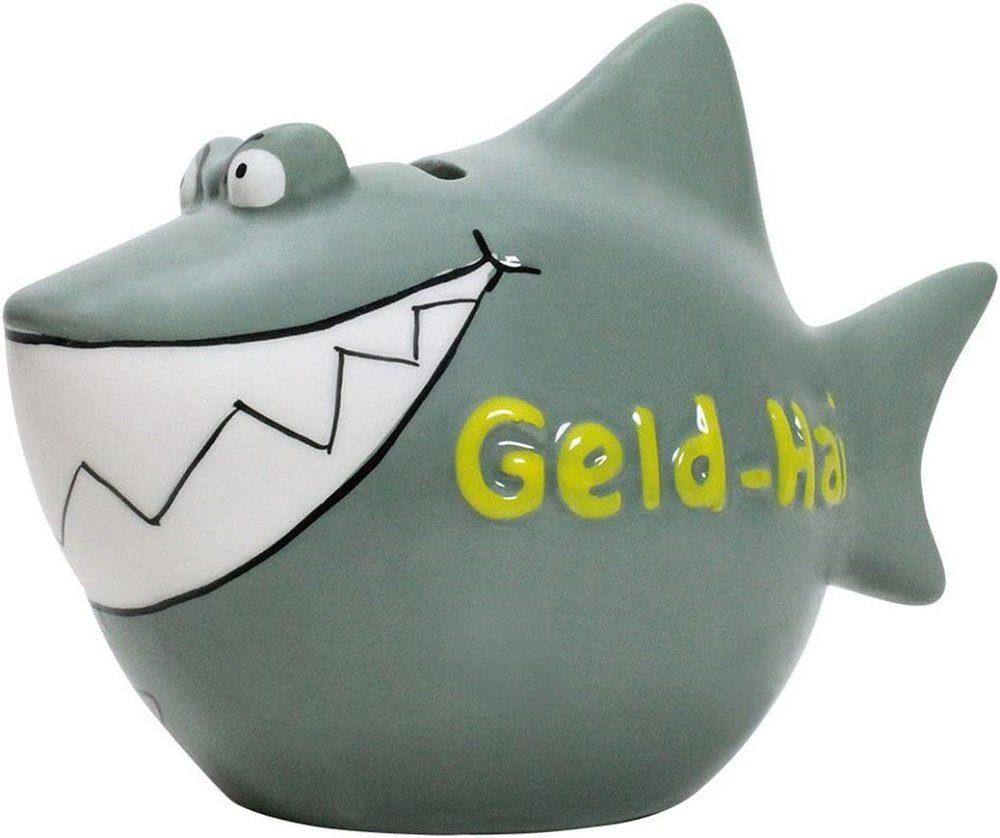 Wurm Spardose KCG Spardose Sparschwein Sparhai Urlaubskasse Glücksschwein Geld-Hai