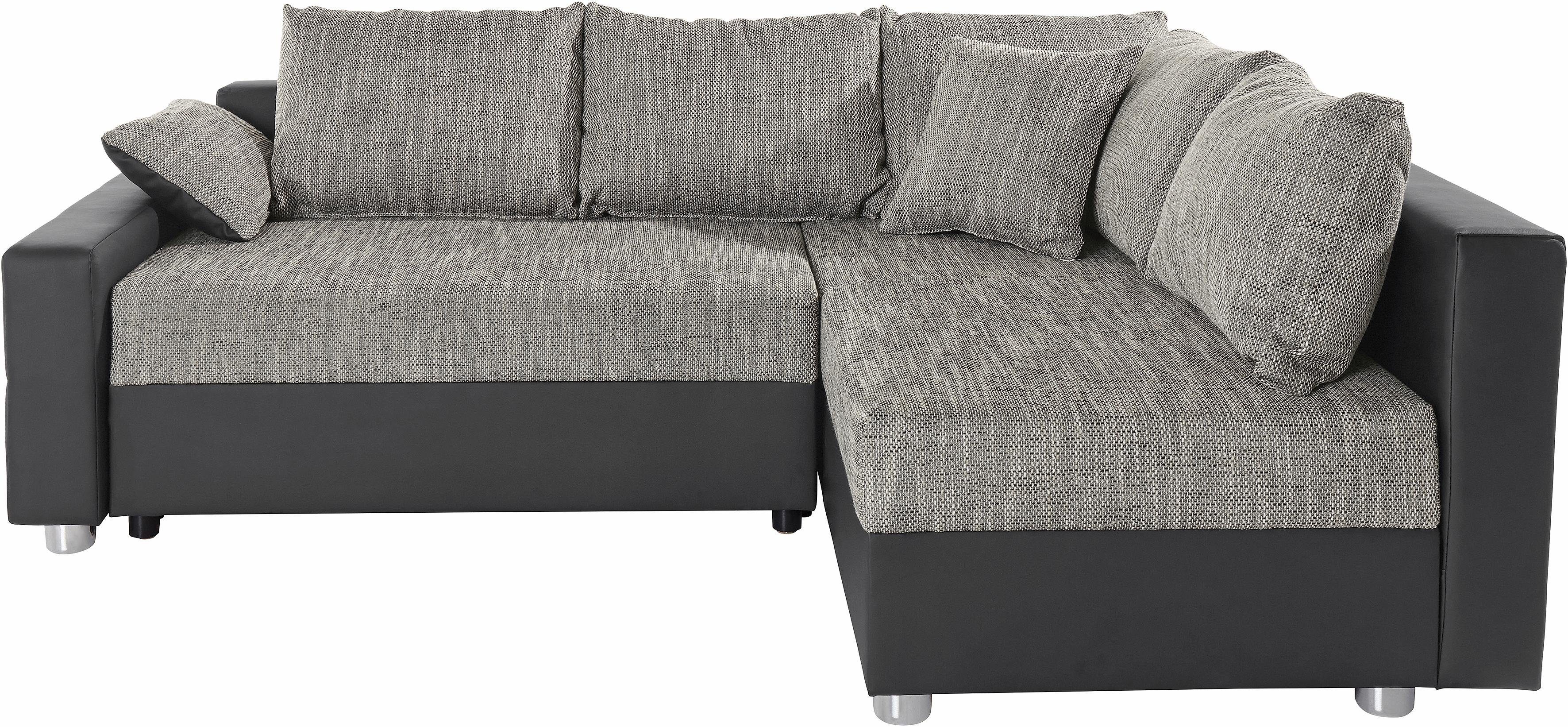 COLLECTION AB Ecksofa Parma, mit Bettfunktion, inkl. Zier- und Rückenkissen günstig online kaufen