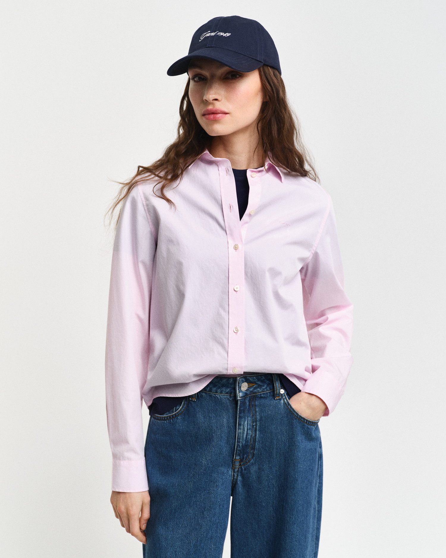 Langarmbluse REG POPLIN SHIRT