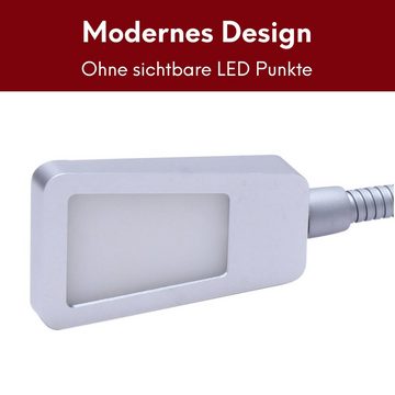 kalb Bettleuchte LED Bettleuchte dimmbar Leseleuchte Nachttischlampe, warmweiss