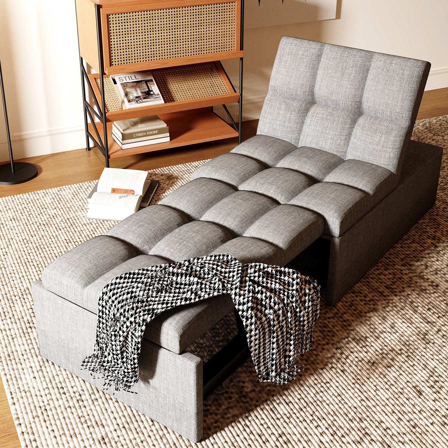 oyajia Schlafsofa Relaxsessel mit Liegefunktion,Sofabett,verstellbar Rücken günstig online kaufen