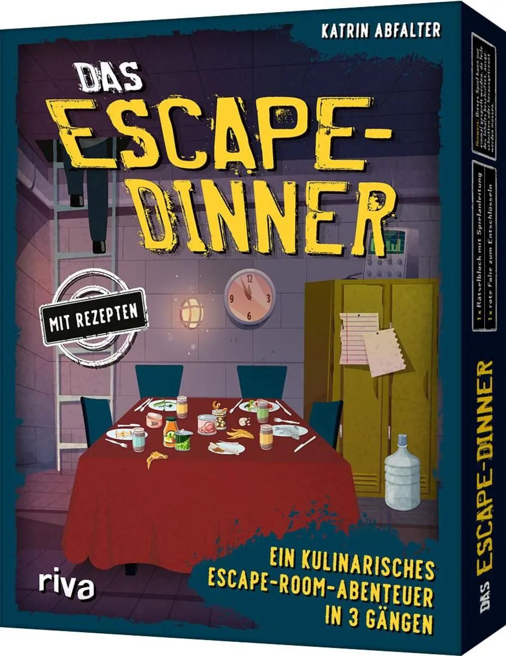Riva Spiel Das Escape-Dinner - Ein kulinarisches Escape-Room-Abenteuer in 3...